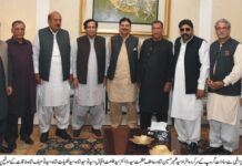 وزیر اعلیٰ چوہدری پرویز الٰہی سے سید ضمیر حسین شاہ کی قیادت میں سادات برادری کے نمائندہ وفد کی ملاقات